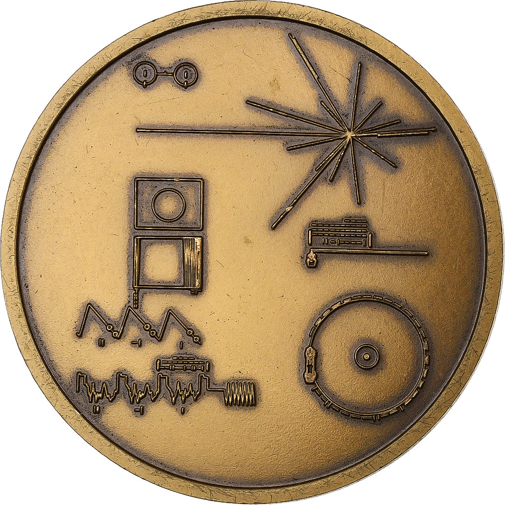 United States of America, Medaille, The Planetary Society, 1989, Bronze, UNZ