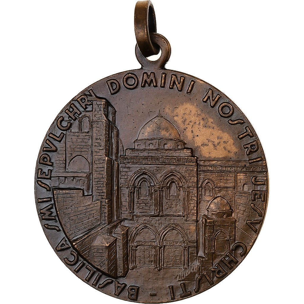 Israel, medal, Souvenir de Jérusalem, Brązowy, AU(55-58)