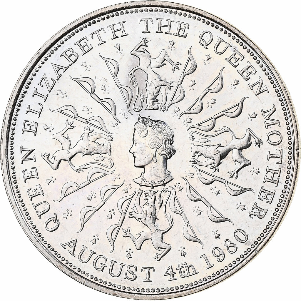 Großbritannien, Elizabeth II, 25 New Pence, 1980, British Royal Mint