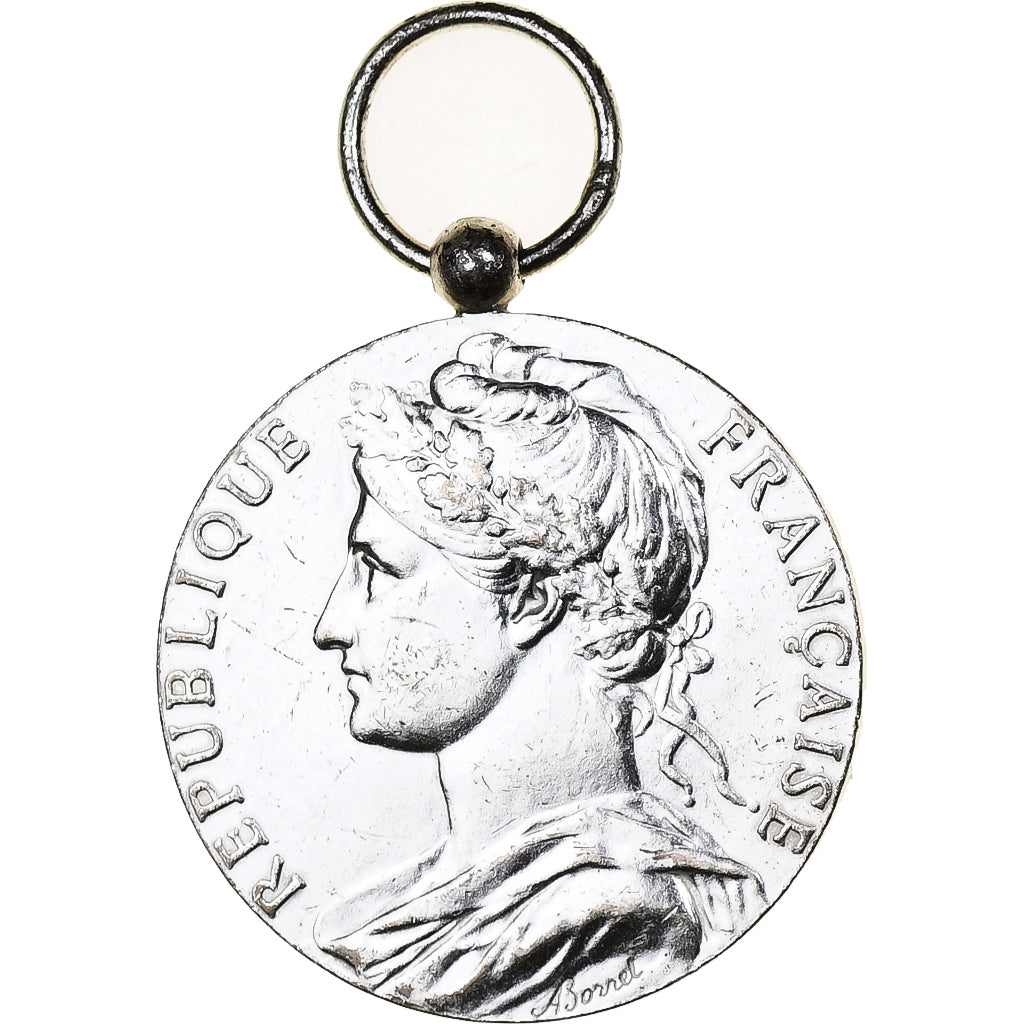France, Honneur-Travail, République Française, Medal, 1987, Excellent Quality