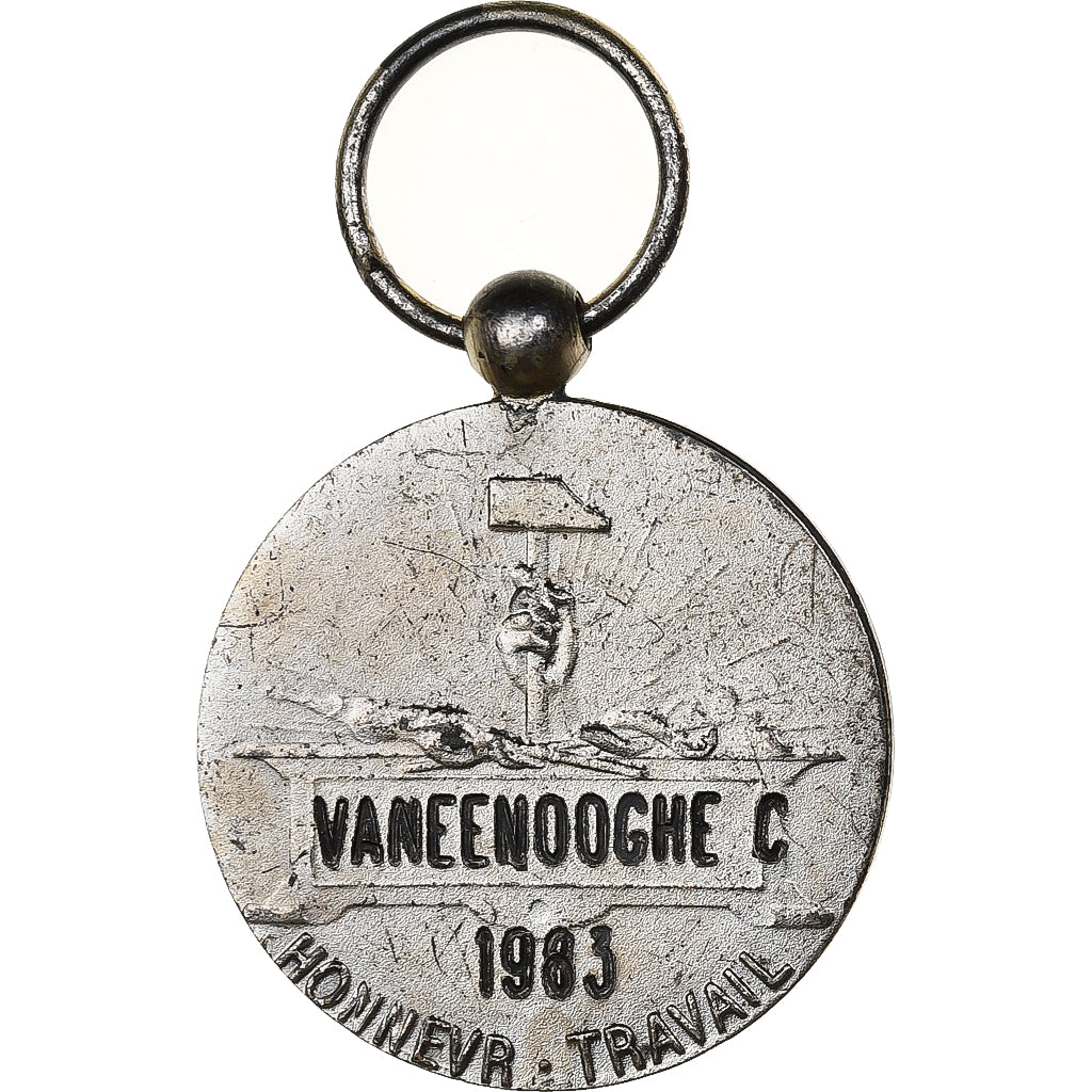 France, Médaille d'honneur du travail, Medal, 1983, Very Good Quality, Silvered