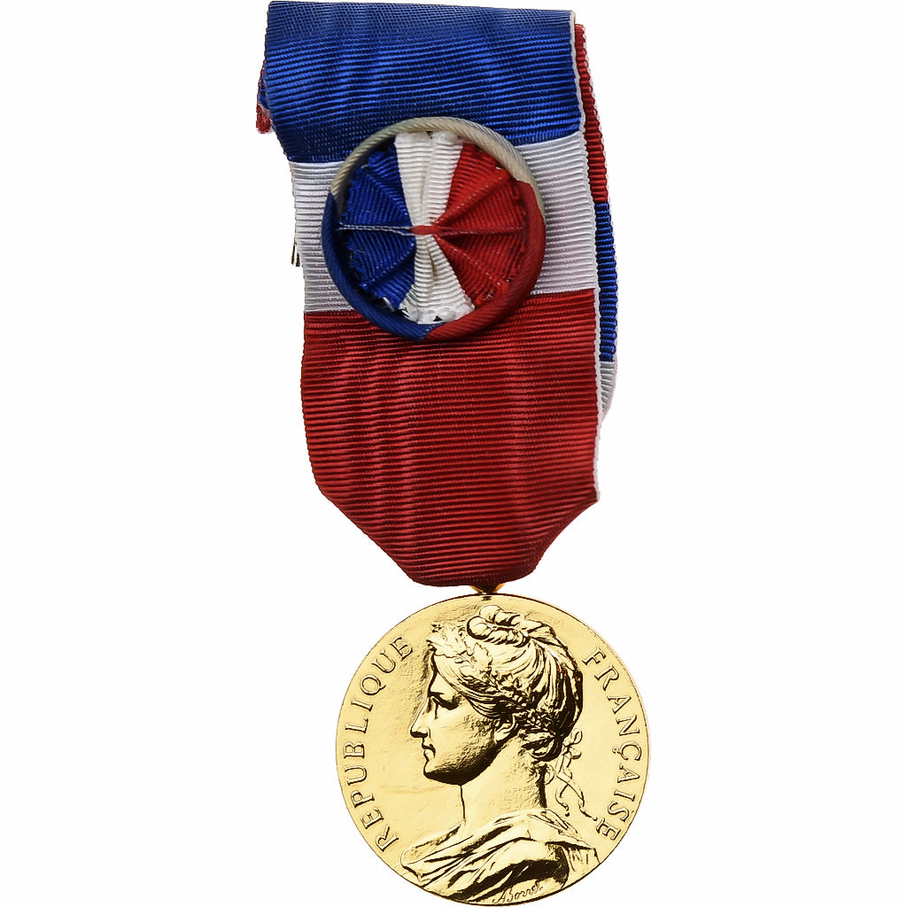 France, Honneur-Travail, République Française, Médaille, 2000, Excellent