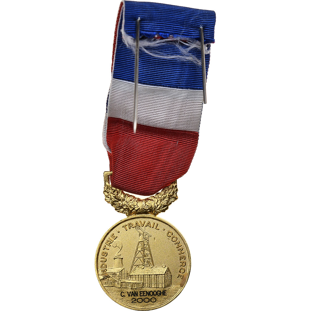 Frankreich, Industrie-Travail-Commerce, Medaille, 2000, Couronne, Excellent
