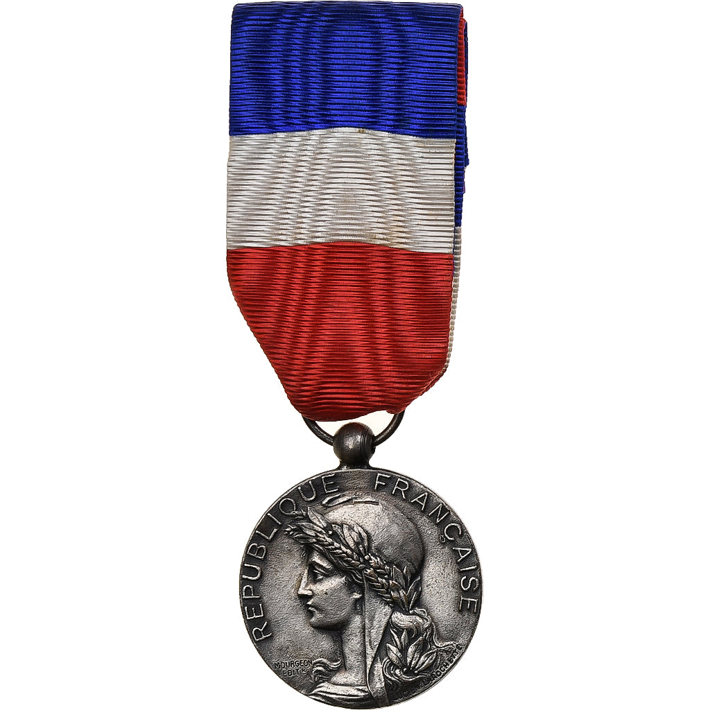Frankreich, Honneur et Travail, Commerce et Industrie, Medaille, 1958, Very Good