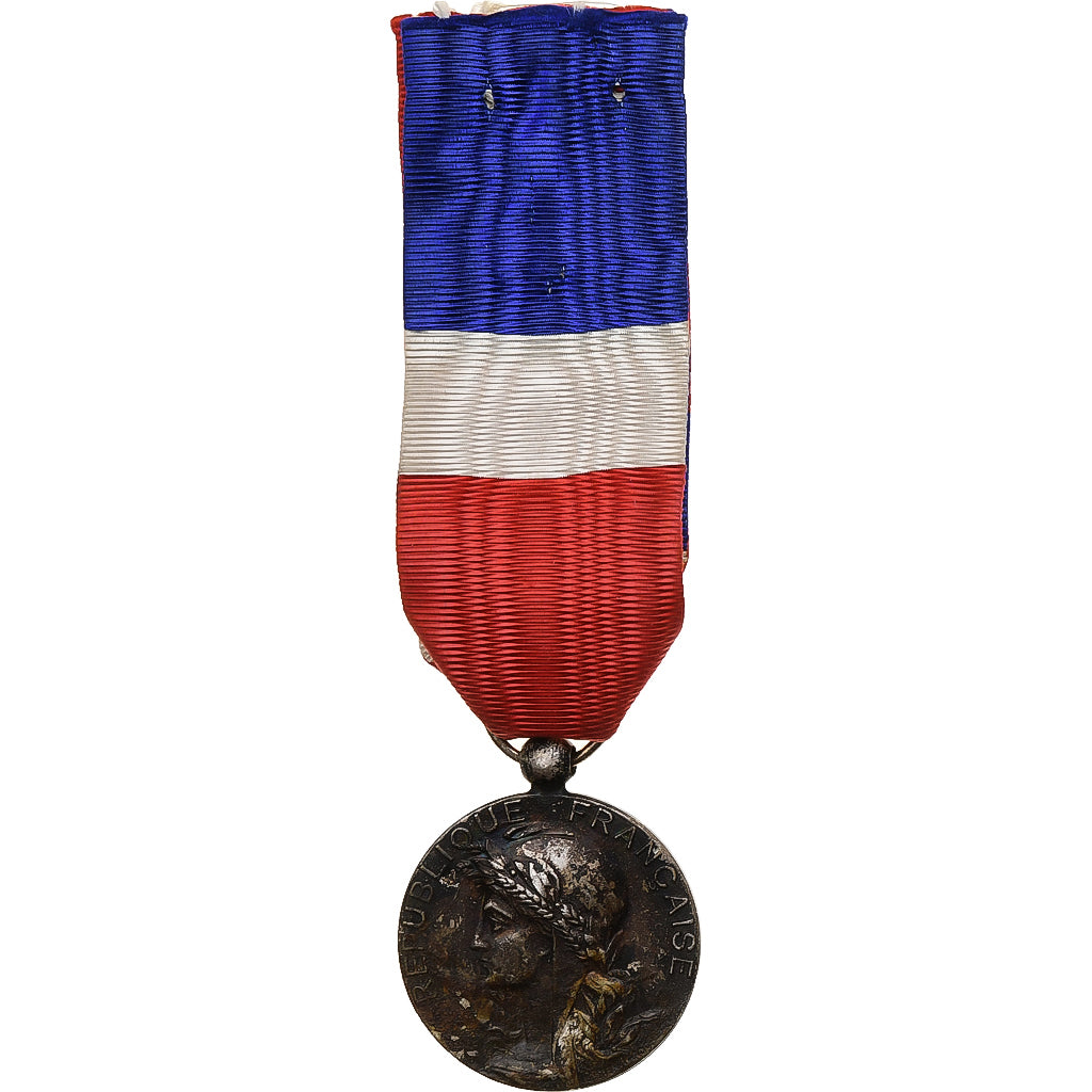 Francja, Honneur et Travail, Commerce et Industrie, medal, 1958, Dobra jakość