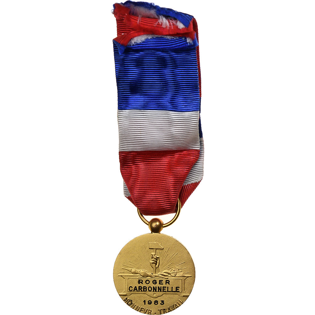 França, Honneur-Travail, République Française, medalha, 1983, Qualidade
