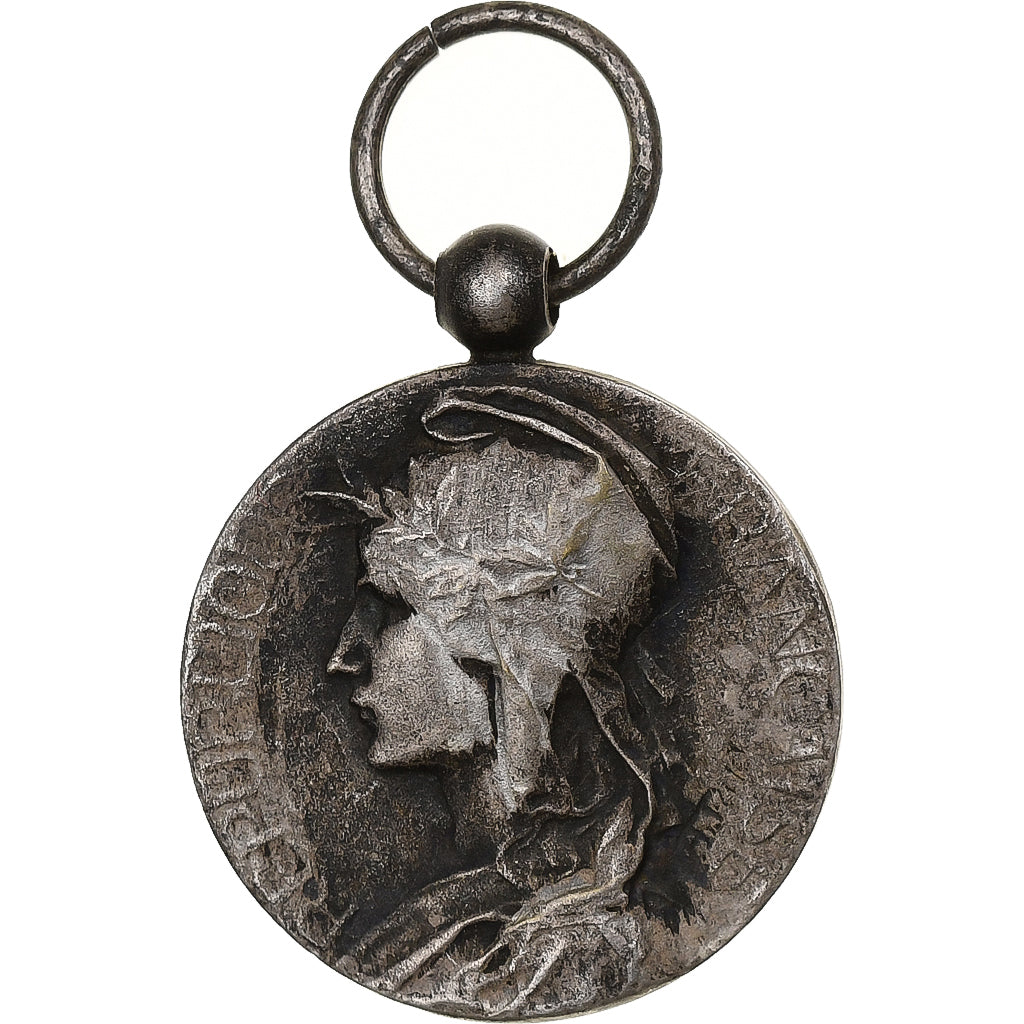 Francja, Travail-Industrie, medal, Bardzo dobra jakość, Brąz posrebrzany, 27