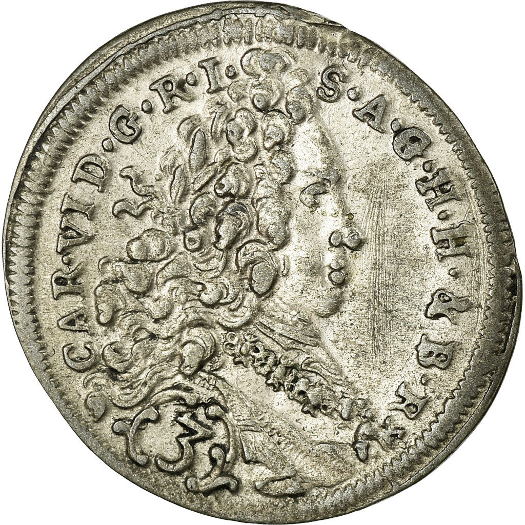 Monnaie, Etats allemands, BAVARIA, Maximilian II, Emanuel, 3 Kreuzer, Groschen