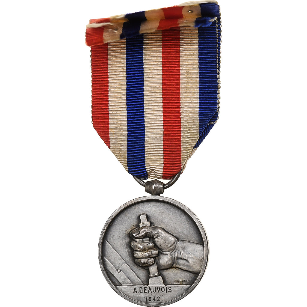França, Médaille des cheminots, Caminhos-de-ferro, medalha, 1942, Qualidade