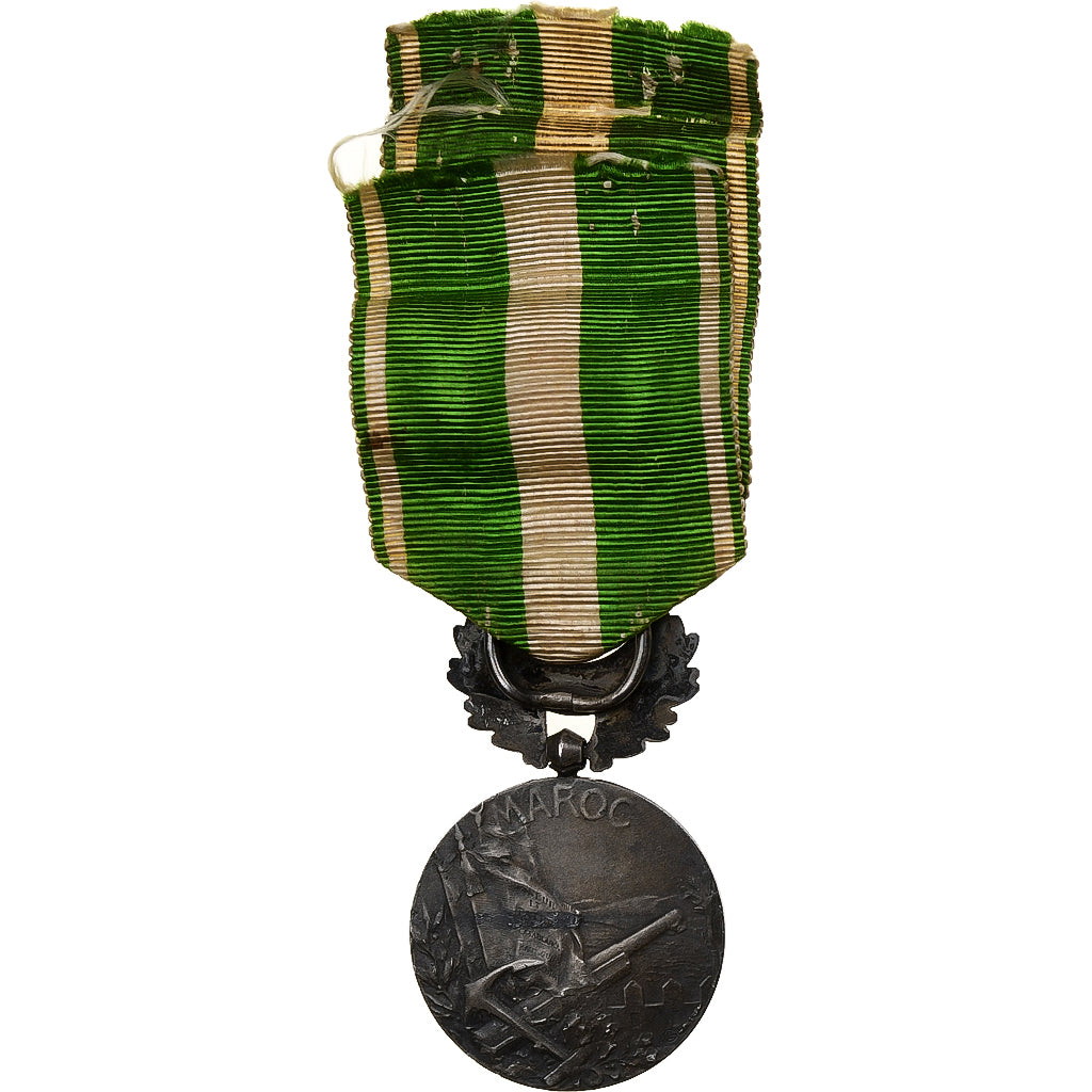 France, Médaille Coloniale du Maroc, Guerre du RIF, Medal, Very Good Quality