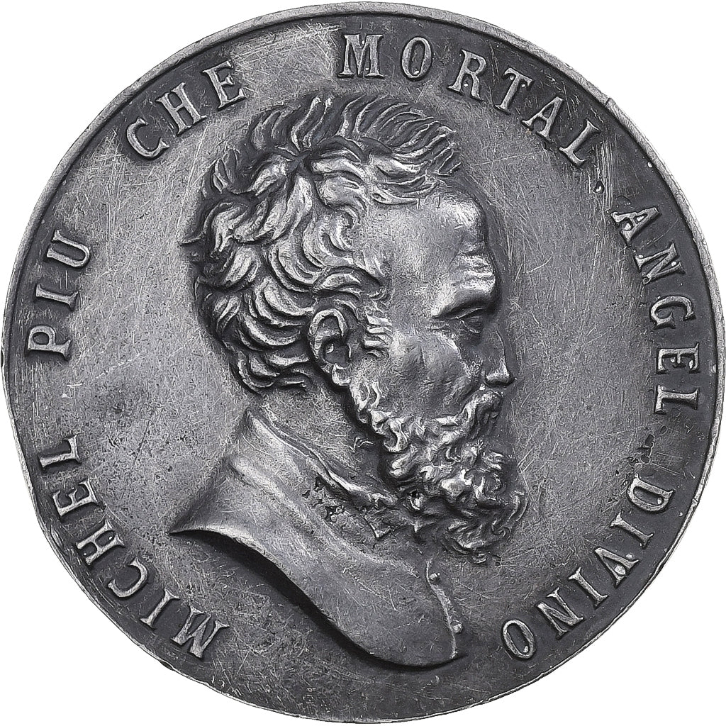 Francia, medaglia, Marguerite d'Angoulême, Michel Piu Che Mortal Angel Divino