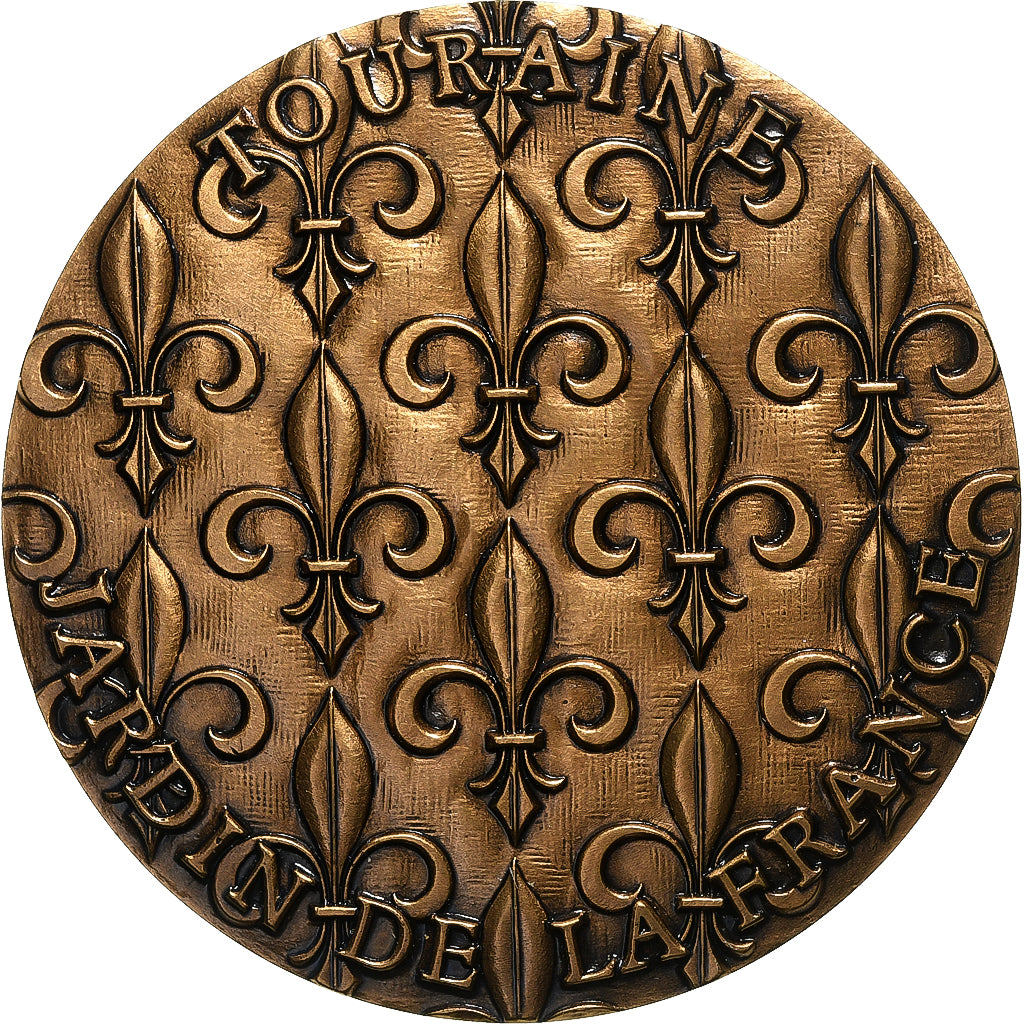 Francia, medaglia, Conseil Général d'Indre-et-Loire, Bronzo, Simon, SPL