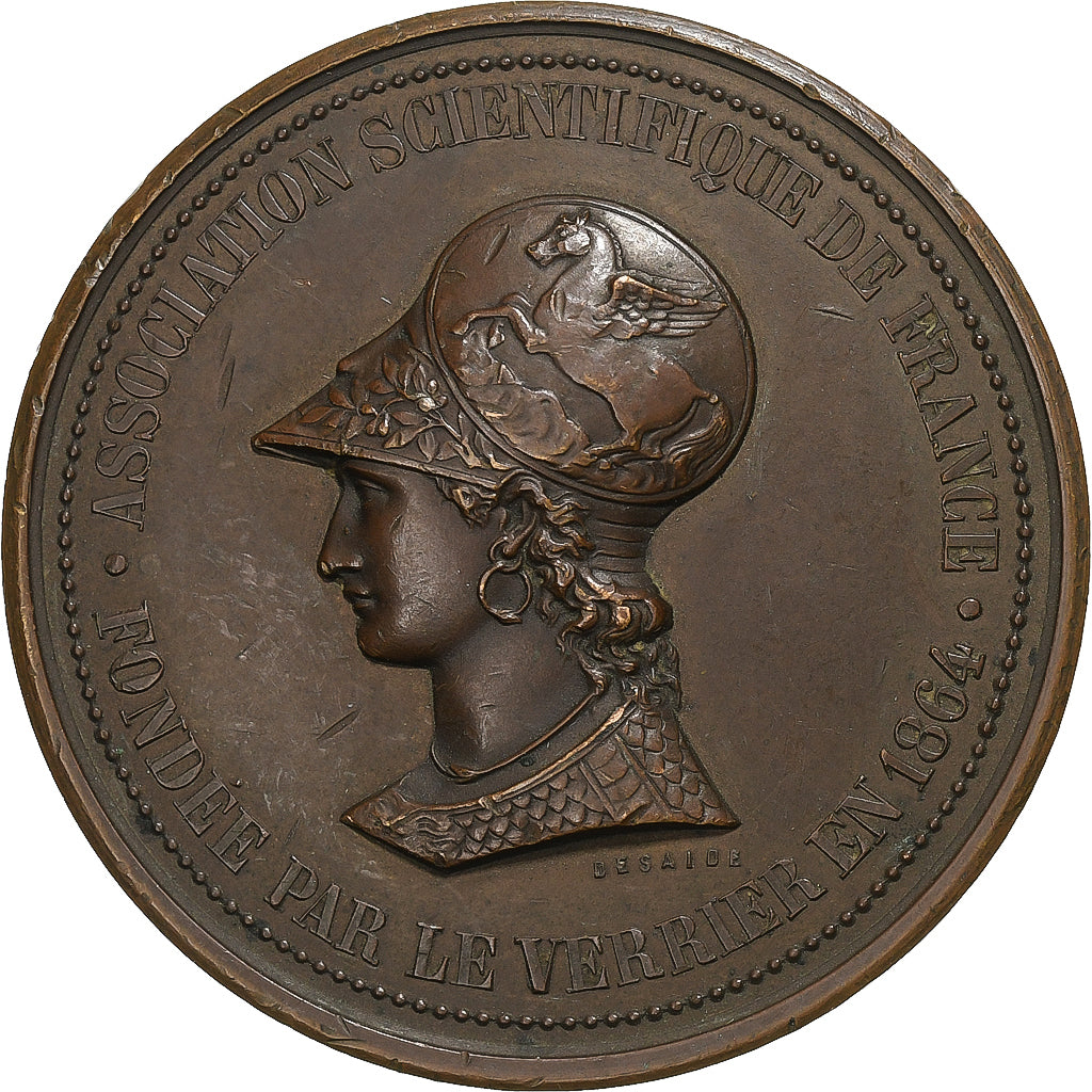 Francja, medal, Association Scientifique de France, Brązowy, Desaide, AU(50-53)