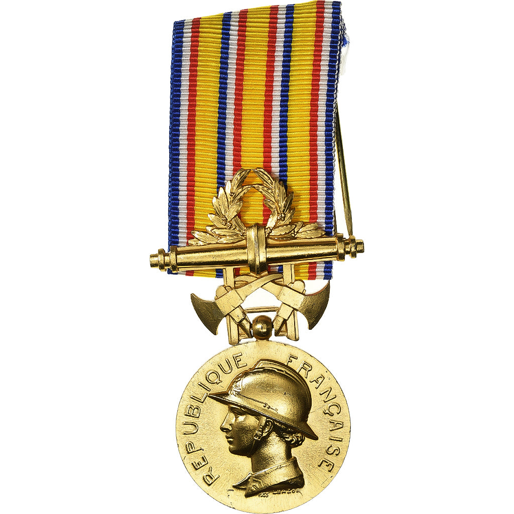 France, Ministère de l'Intérieur, Actes de dévouement, Médaille, 1990, Non