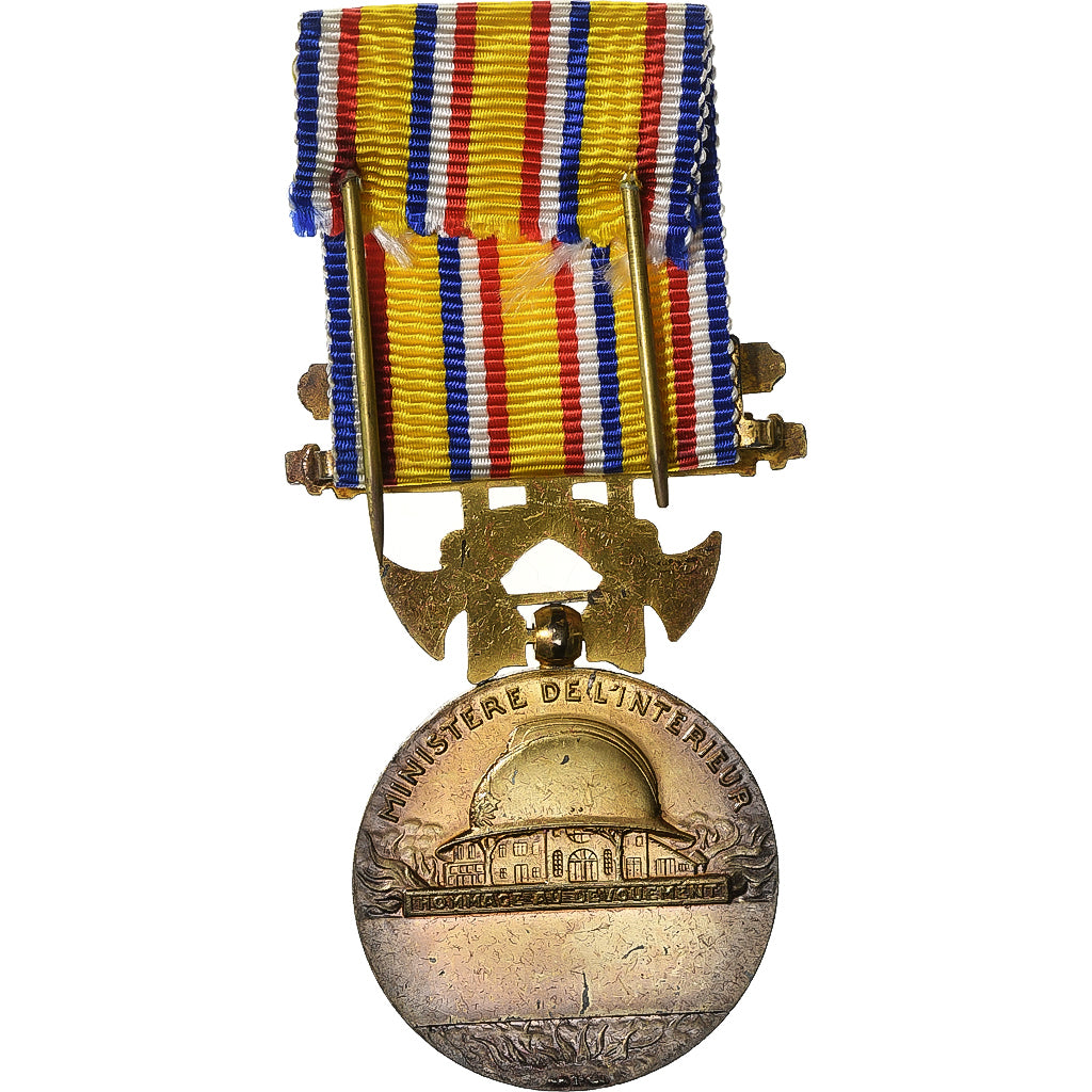 França, Ministère de l'Intérieur, Actes de dévouement, medalha, Não