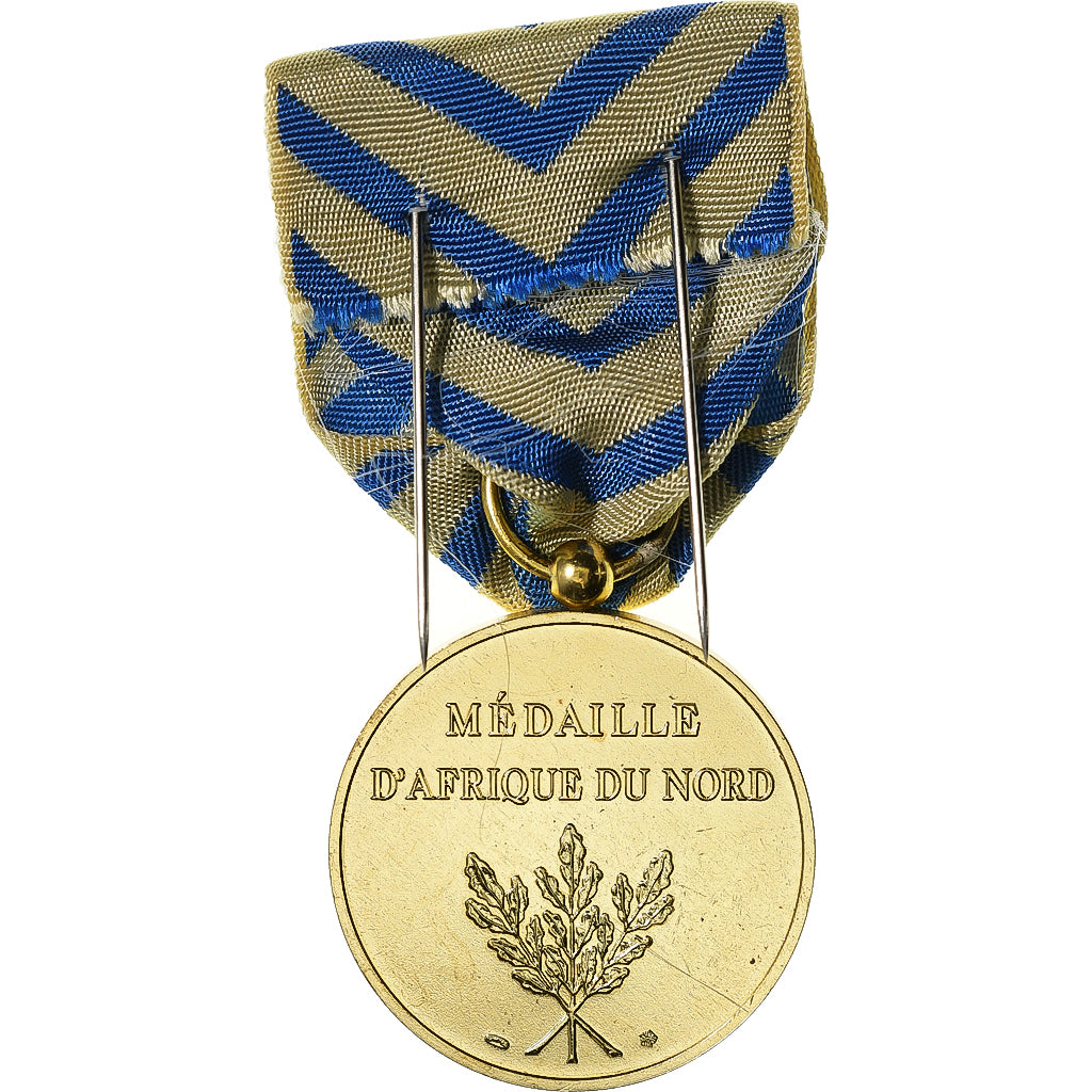 França, Commémorative d'Afrique du Nord, WAR, medalha, Qualidade Excelente