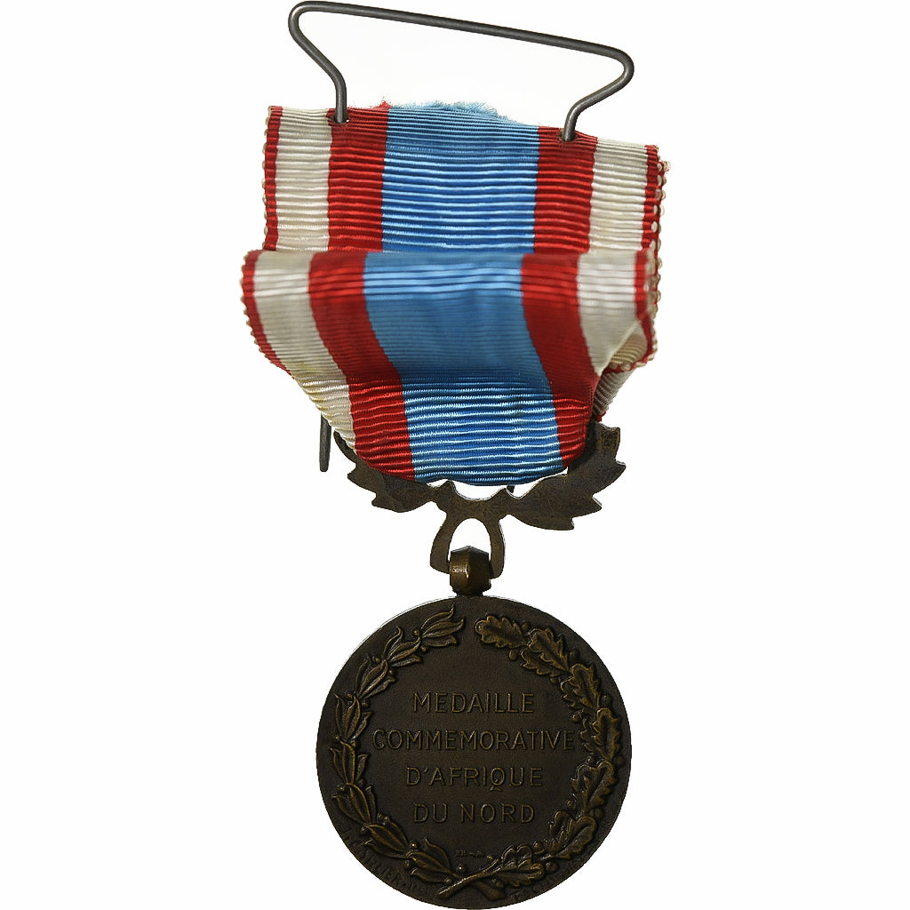 França, Afrique du Nord, medalha, 1954-1962, Qualidade Excelente, Lemaire