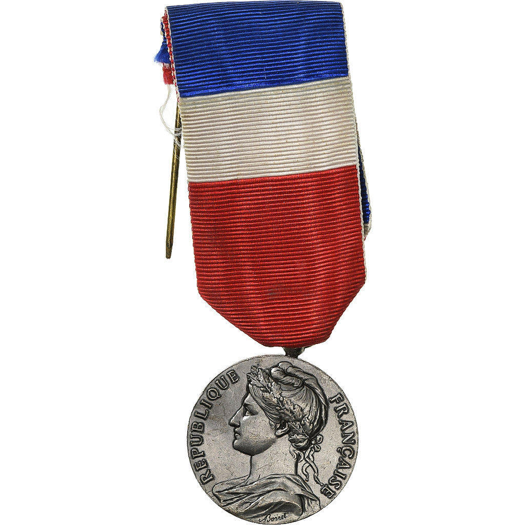 France, Honneur-Travail, République Française, Medal, 1985, Excellent Quality