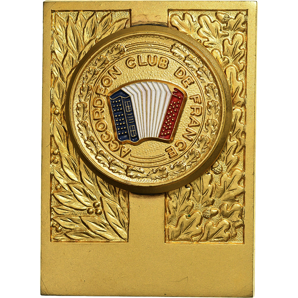 France, Médaille, Accordéon Club de France, Gilt Bronze, SUP