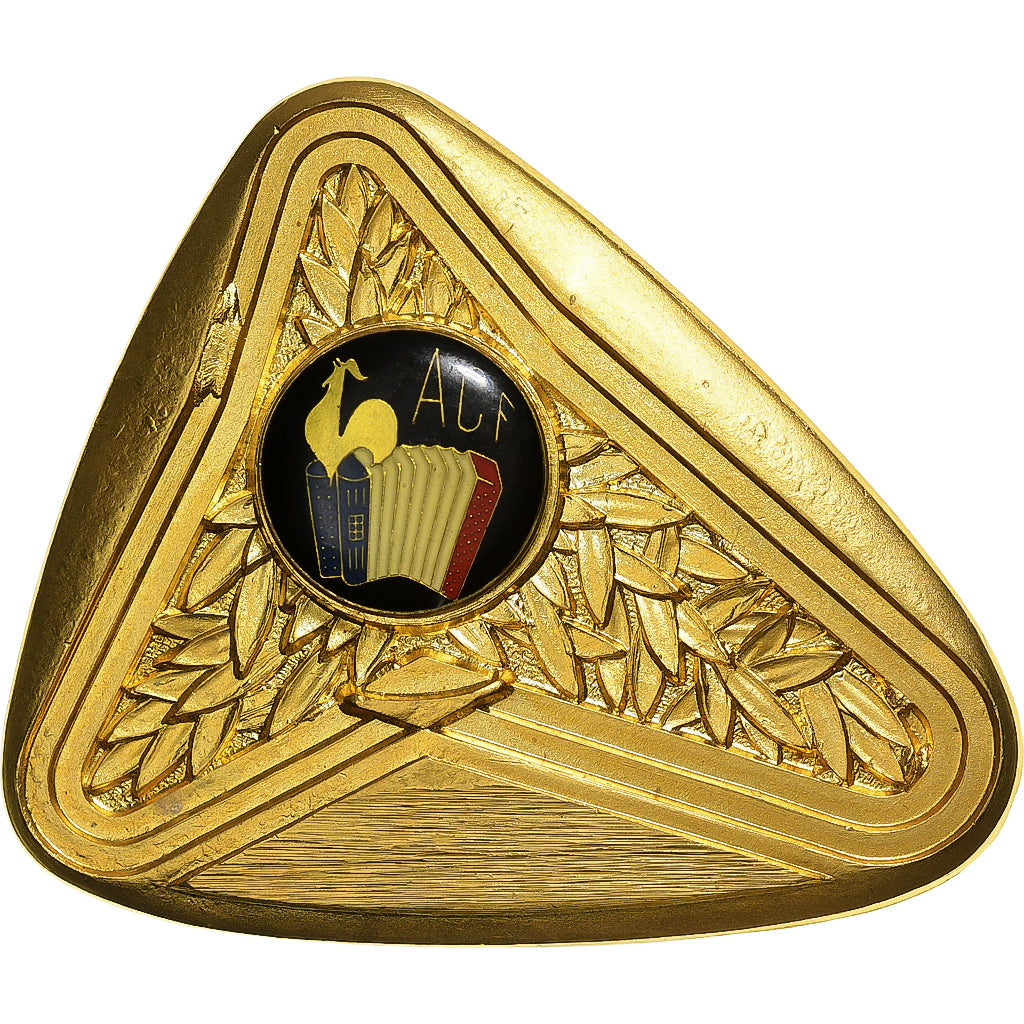 Francia, medaglia, Accordéon Club de France, Bronzo dorato, SPL-