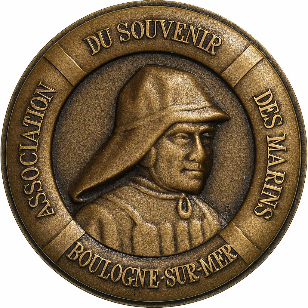 Francia, medaglia, Association du Souvenir des Marins de Boulogne-sur-Mer, 1996