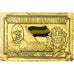 Gabon, Timbre, Anniversaire de la Mort du Président Léon Mba, 1968, Gold
