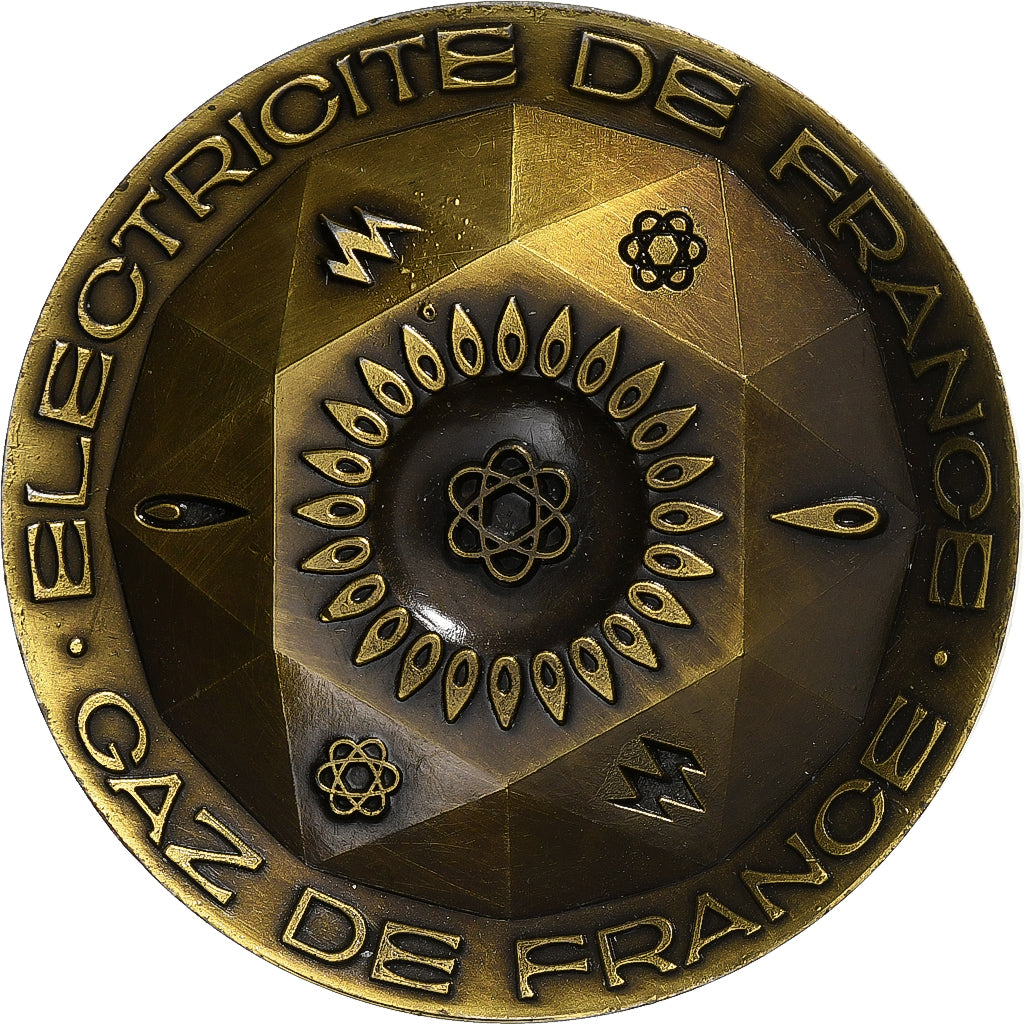 Francia, medaglia, Electricité-Gaz de France, Bronzo, SPL