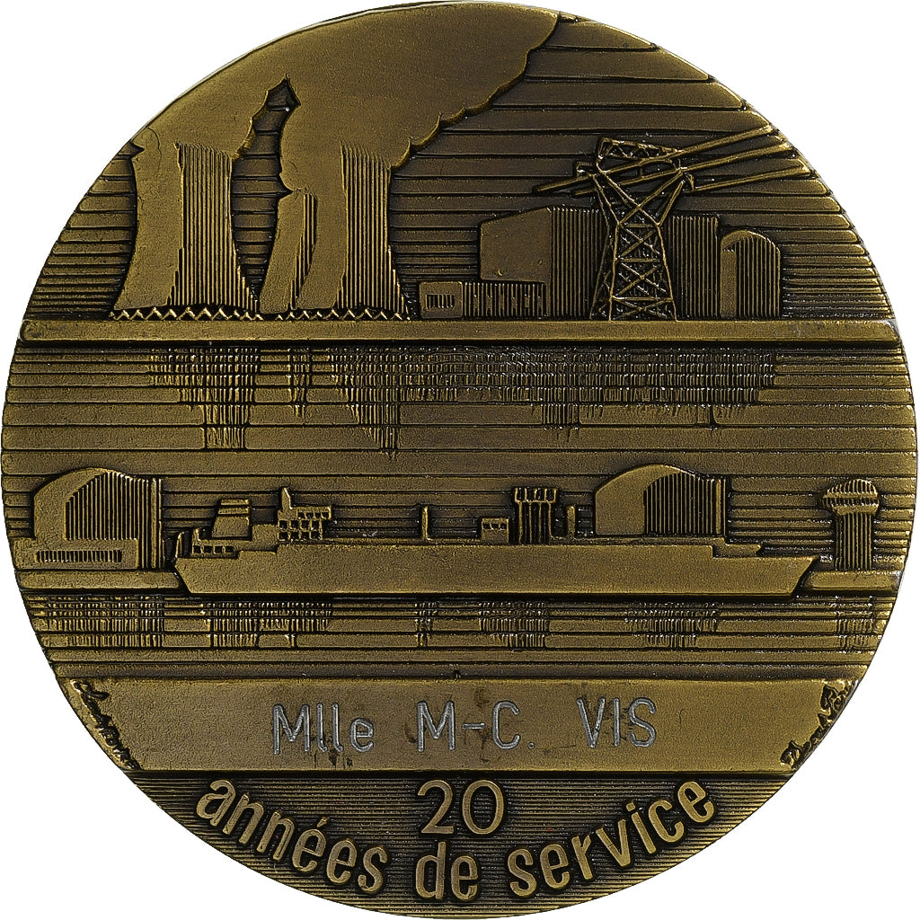 Francia, medaglia, Electricité-Gaz de France, Bronzo, SPL