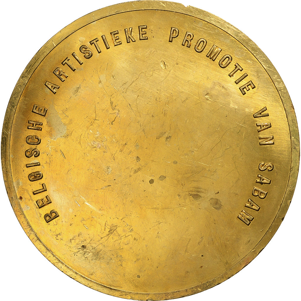 Belgique, Médaille, Orphée, Belgische Artistieke Promotie van SABAM, Gilt