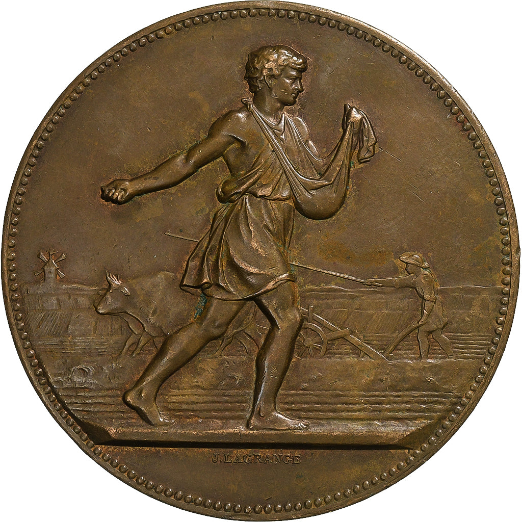 França, medalha, Comice Agricole de Carvin, Bronze, AU(50-53)