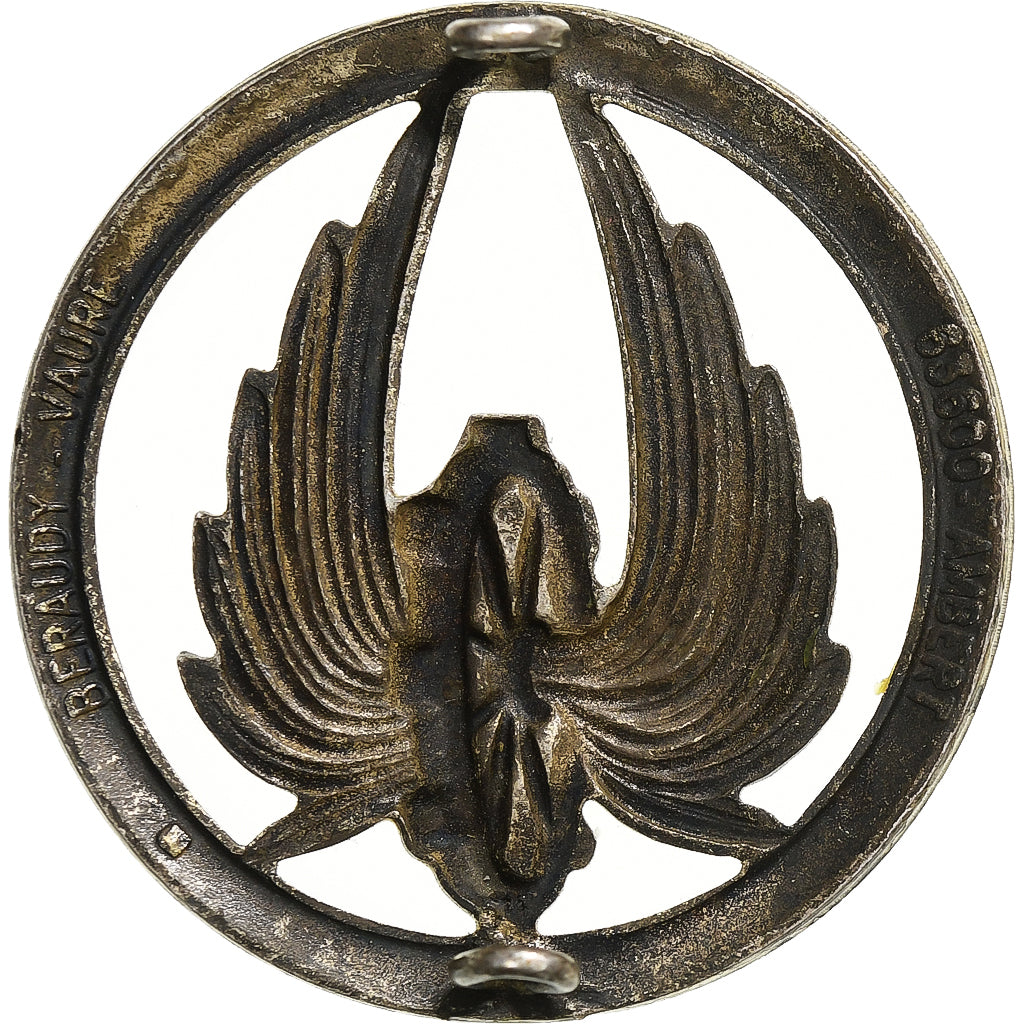 Francja, Insigne de Beret, Régiment du Train, Métal, EF(40-45)
