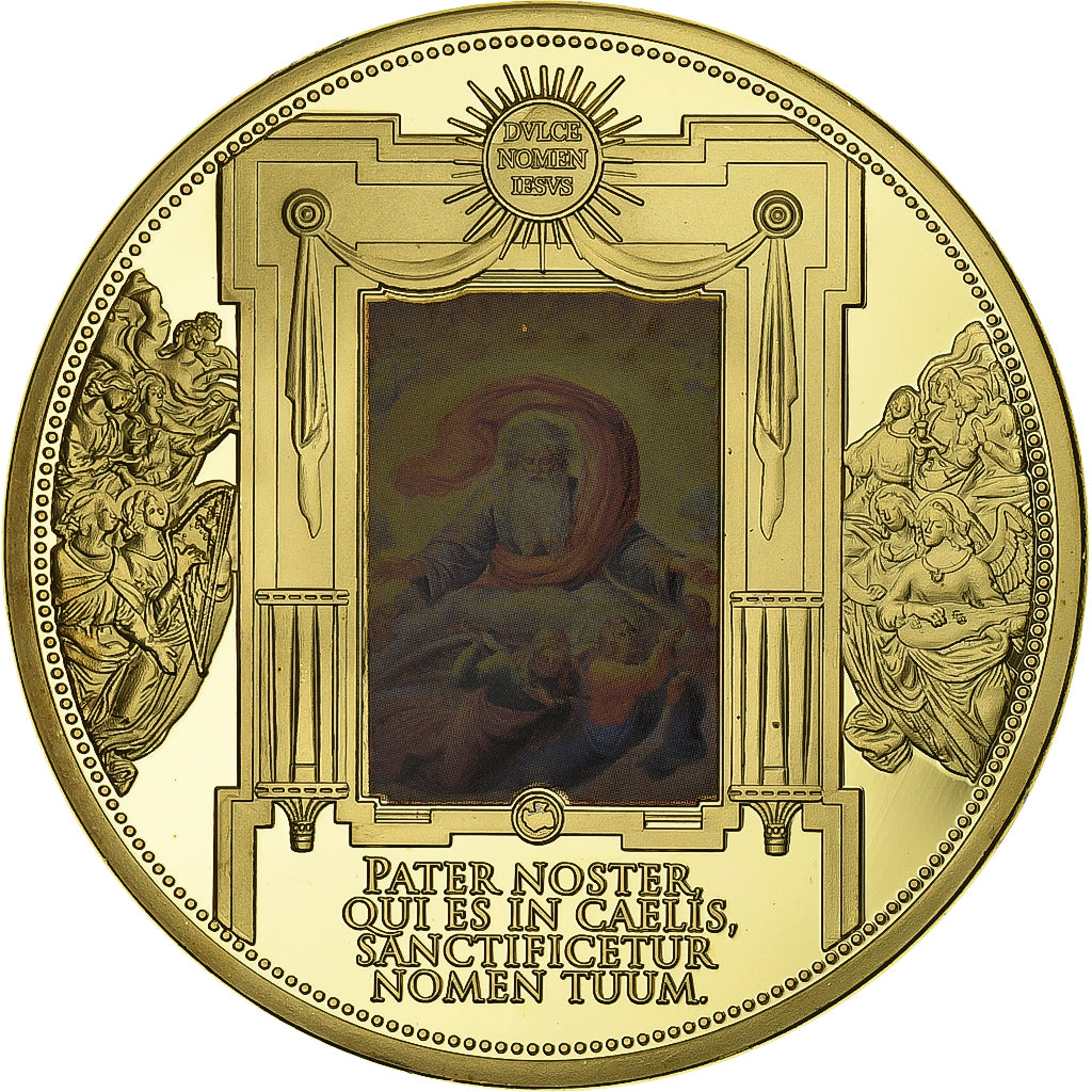 Watykan, medal, Pater Noster, Civitas Vaticana, Stop miedzi, MS(65-70)