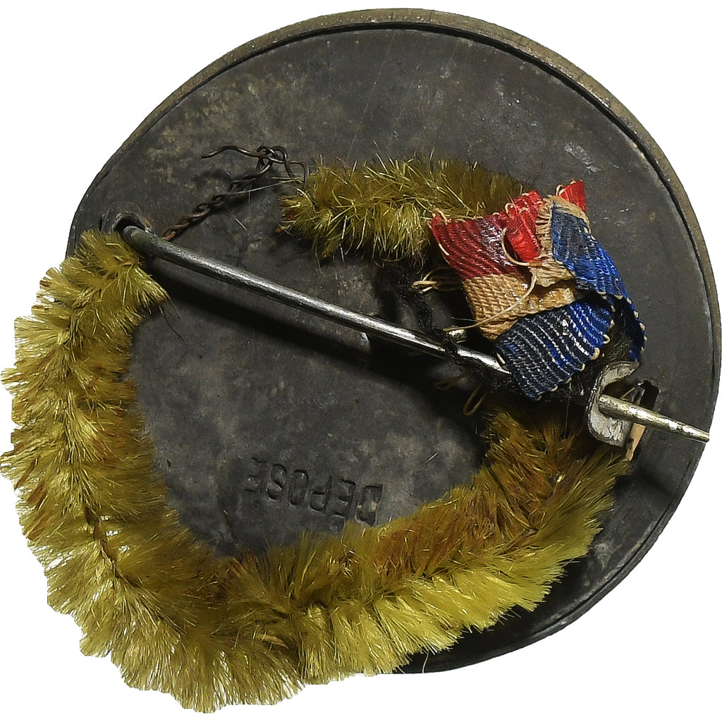 France, Broche, Souvenir de Victor Hugo, Métal, TTB