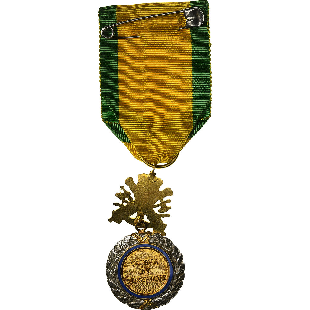 Francja, Troisième République, Valeur et Discipline, medal, 1870, Doskonała