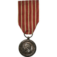 França, Napoléon III, Campagne d'Italie, WAR, medalha, 1859, Qualidade Muito