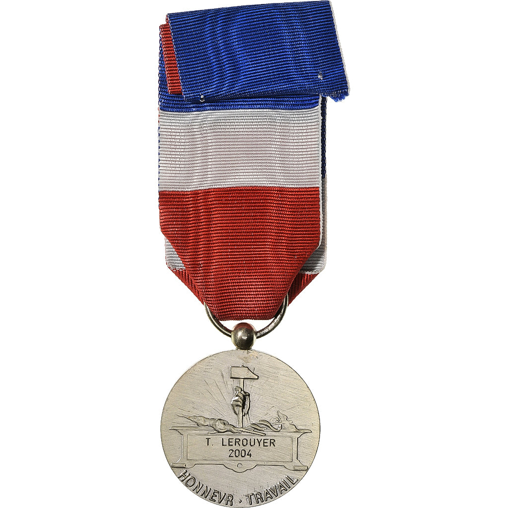 França, Honneur-Travail, République Française, medalha, 2004, Qualidade