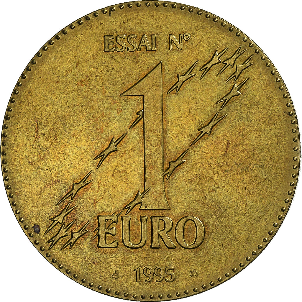 Frankreich, Medaille, Essai 1 euro, 1995, Bronze Florentin, Europa, VZ