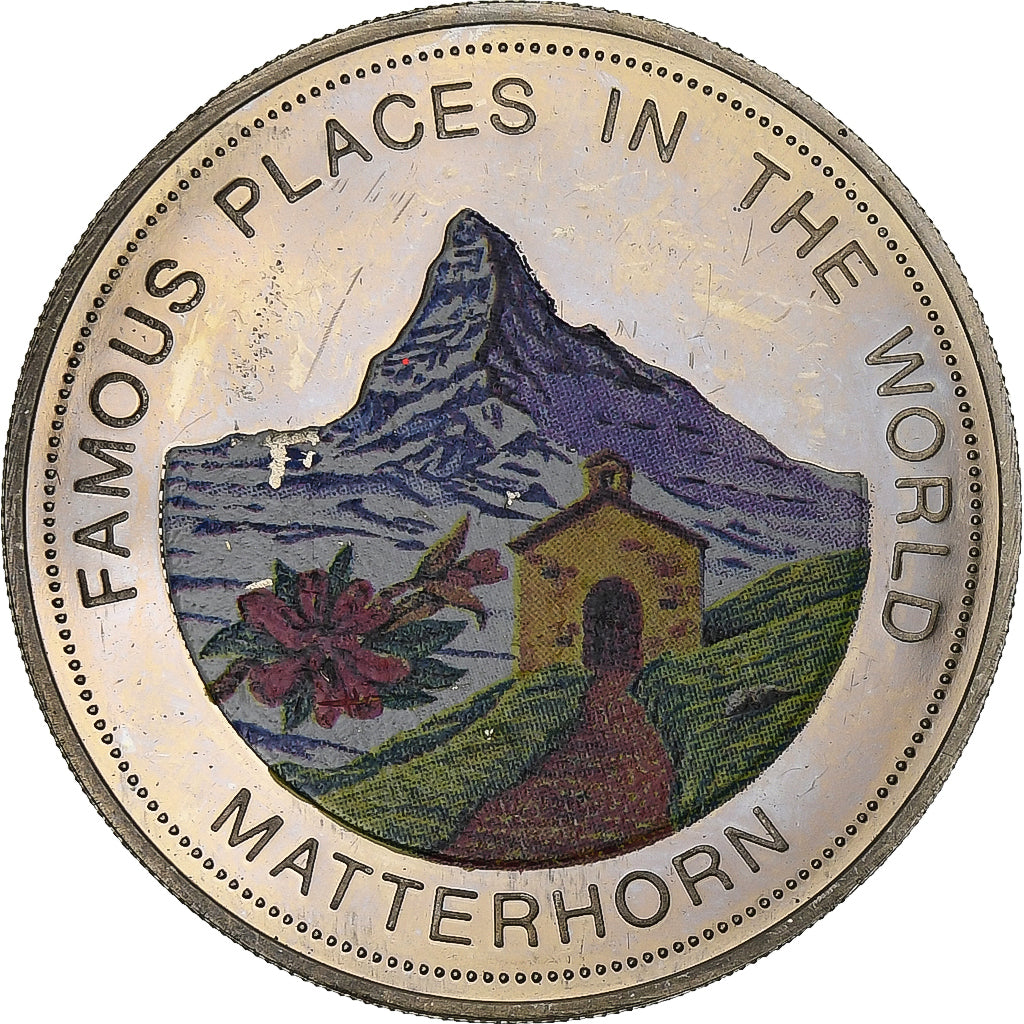 Ouganda, 1000 Shillings, Matterhorn, 1993, Cupro-nickel, TTB+