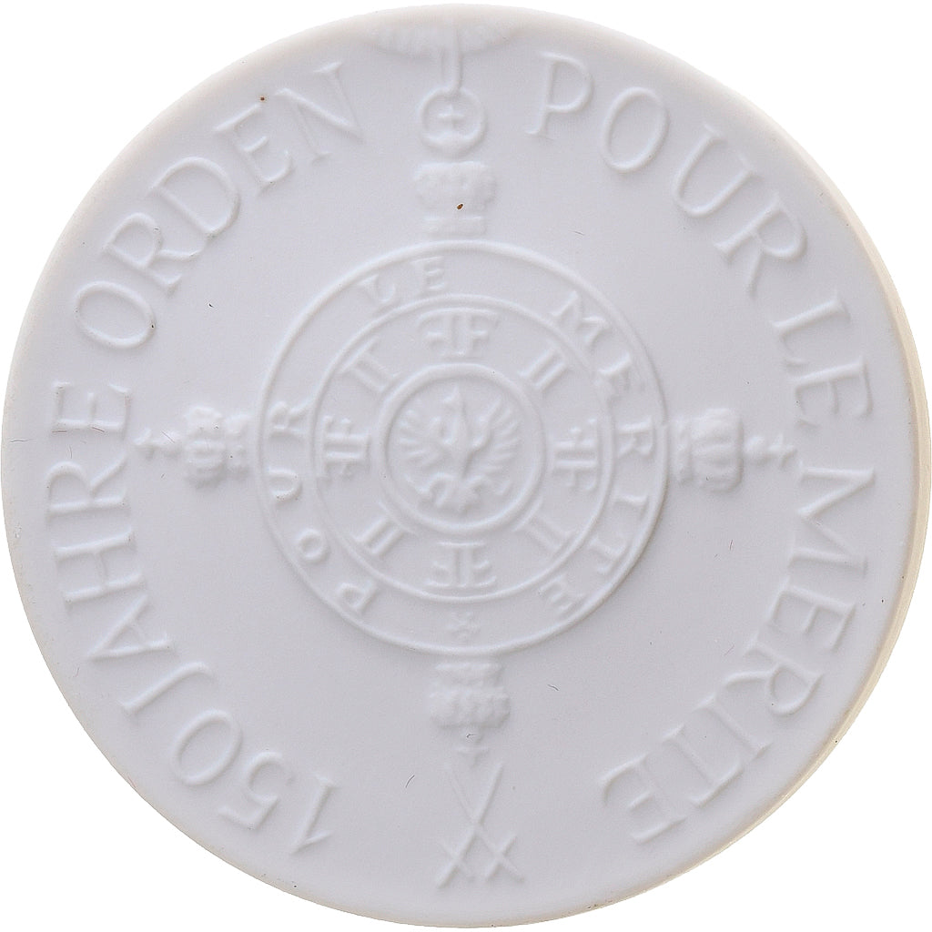 Deutschland, Medaille, Pour le Mérite, Konrad Lorenz, 1992, Biscuit de Sèvres