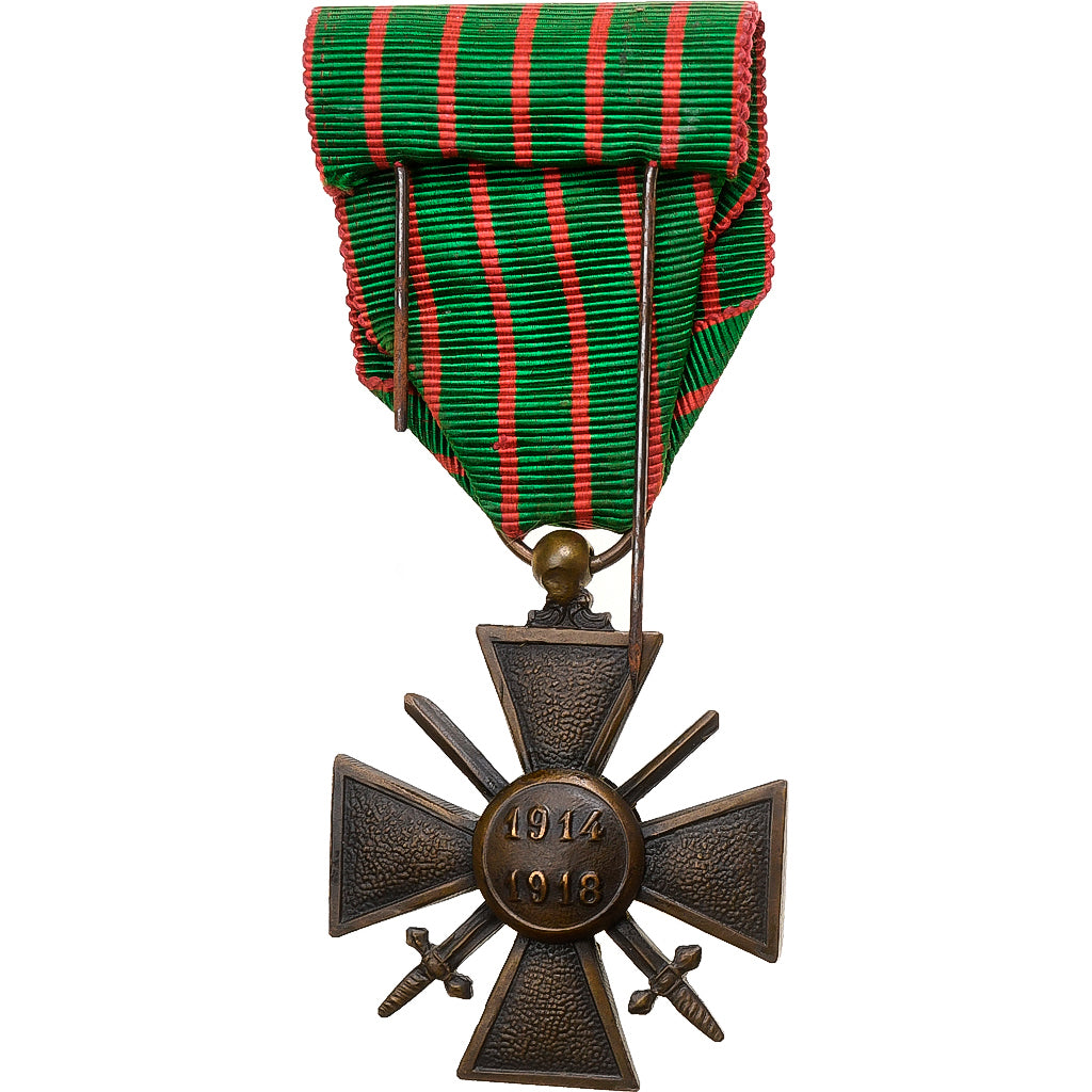 Francia, Croix de Guerre, WAR, medaglia, 1914-1918, Une Citation, Eccellente