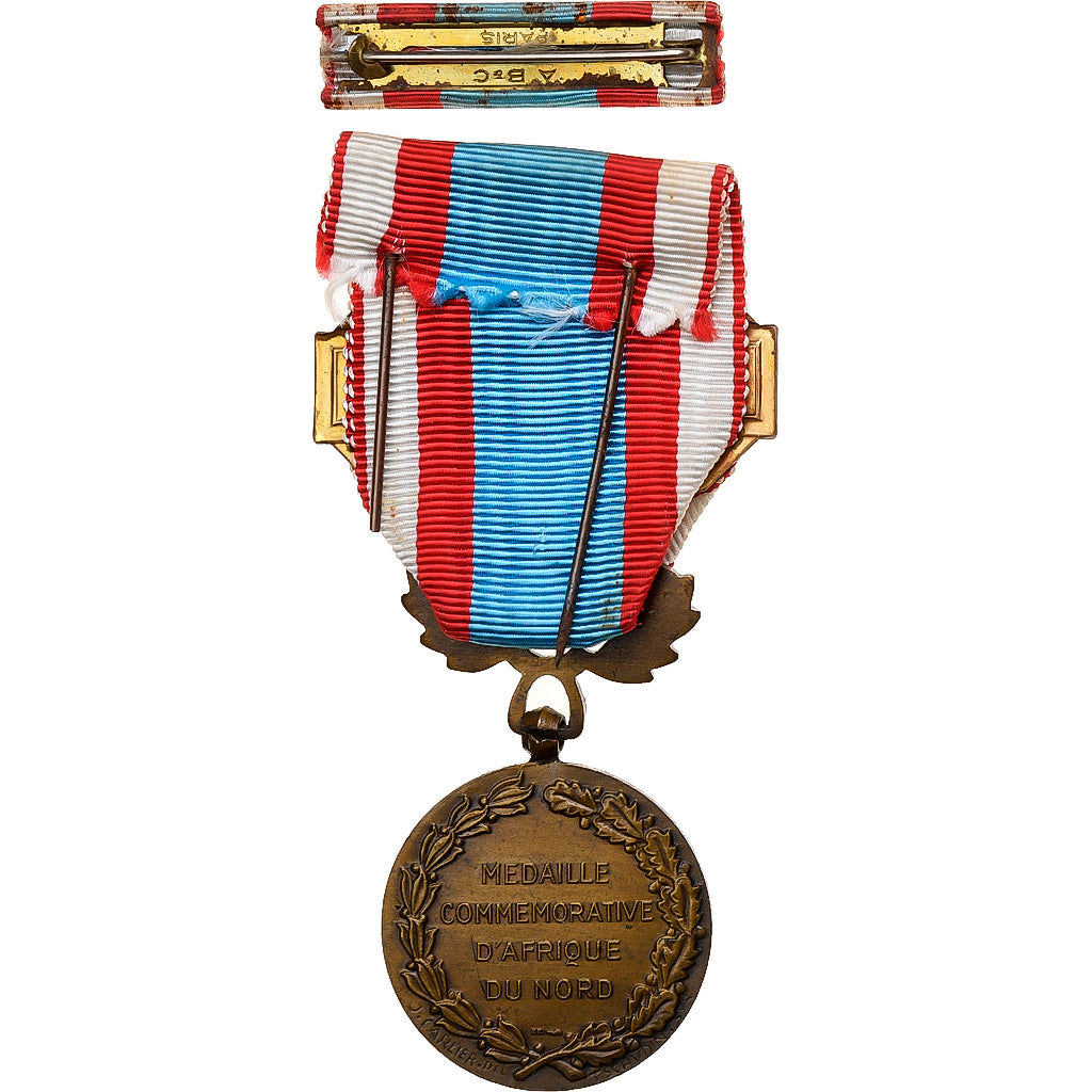 Frankrijk, Commémorative d'Afrique du Nord, Medaille, Maroc, Excellent Quality
