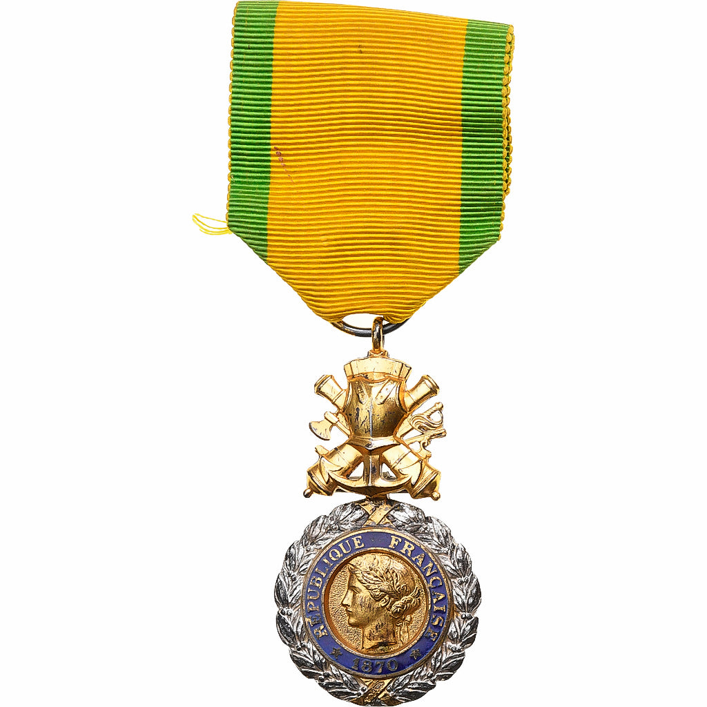 France, Troisième République, Valeur et Discipline, Médaille, 1870, Excellent