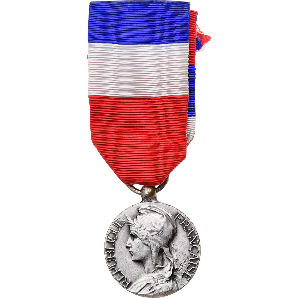 Frankrijk, Travail-Industrie, Medaille, Excellent Quality, Rivet, Silvered