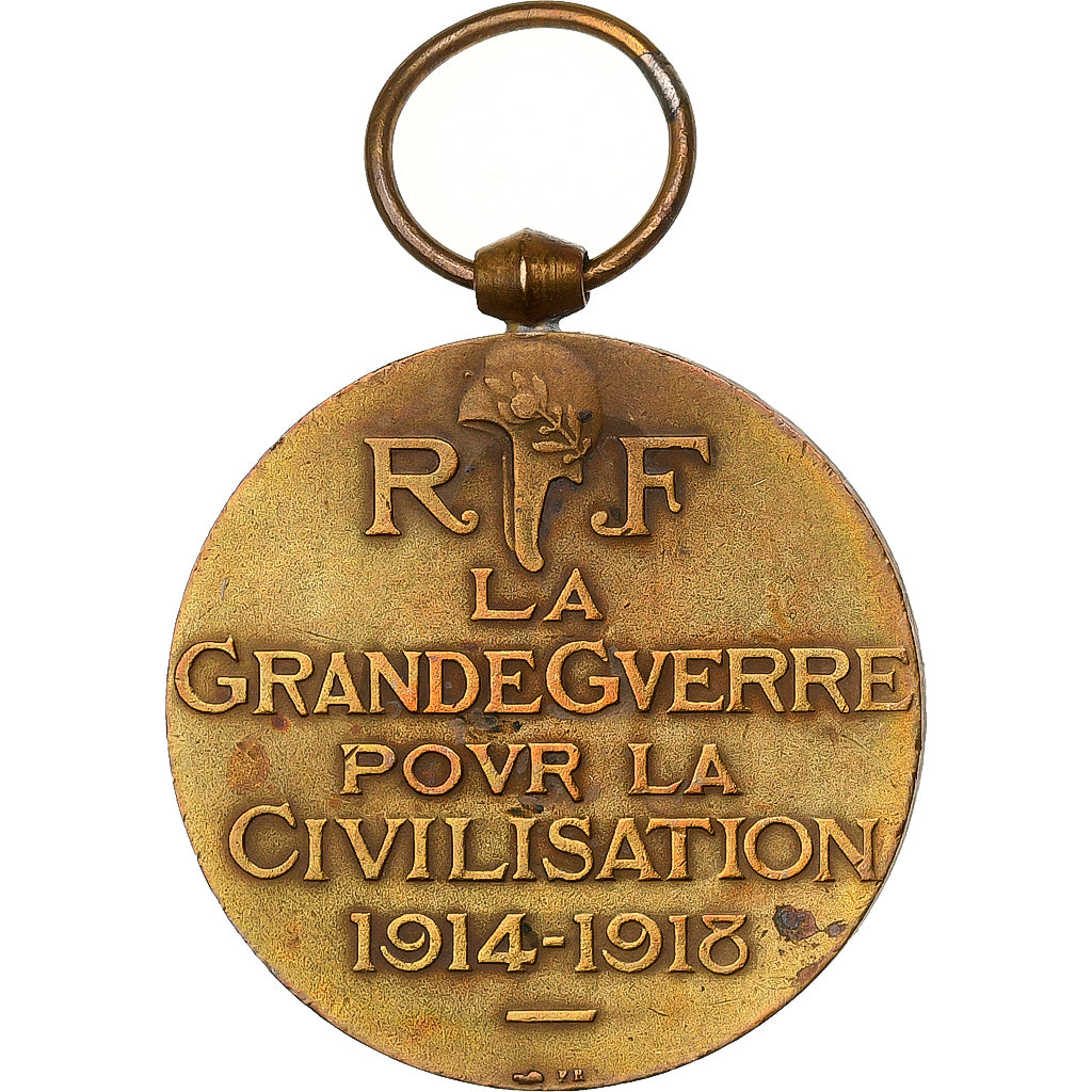 Frankrijk, La Grande Guerre pour la Civilisation, WAR, Medaille, 1914-1918, Heel