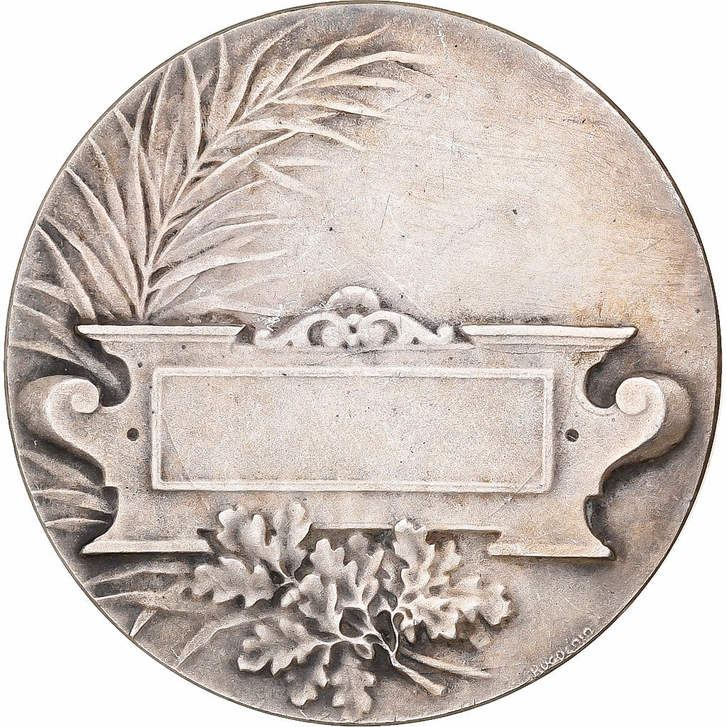 France, Médaille, Femme aux Rameaux, Bronze argenté, TTB+