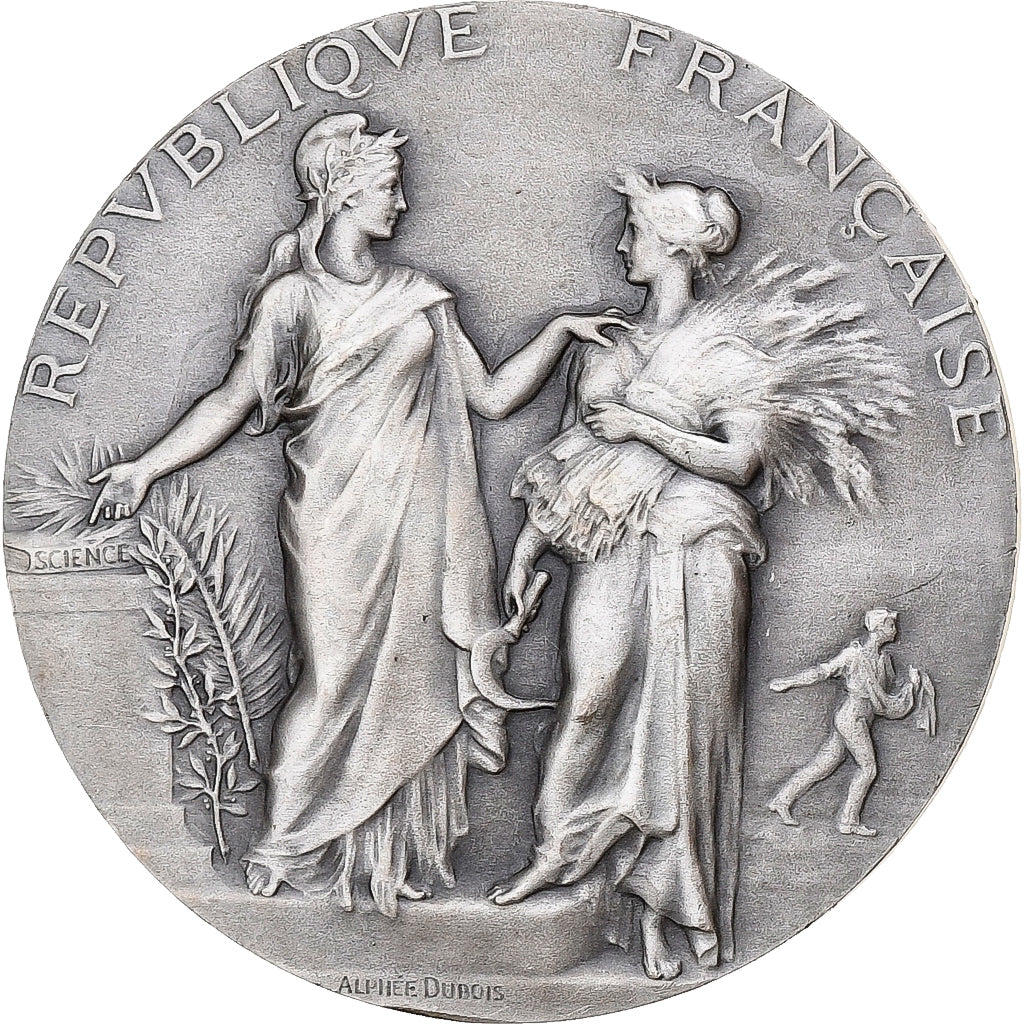 France, Medal, Ministère de l'Agriculture, Associations Agricoles, Silver