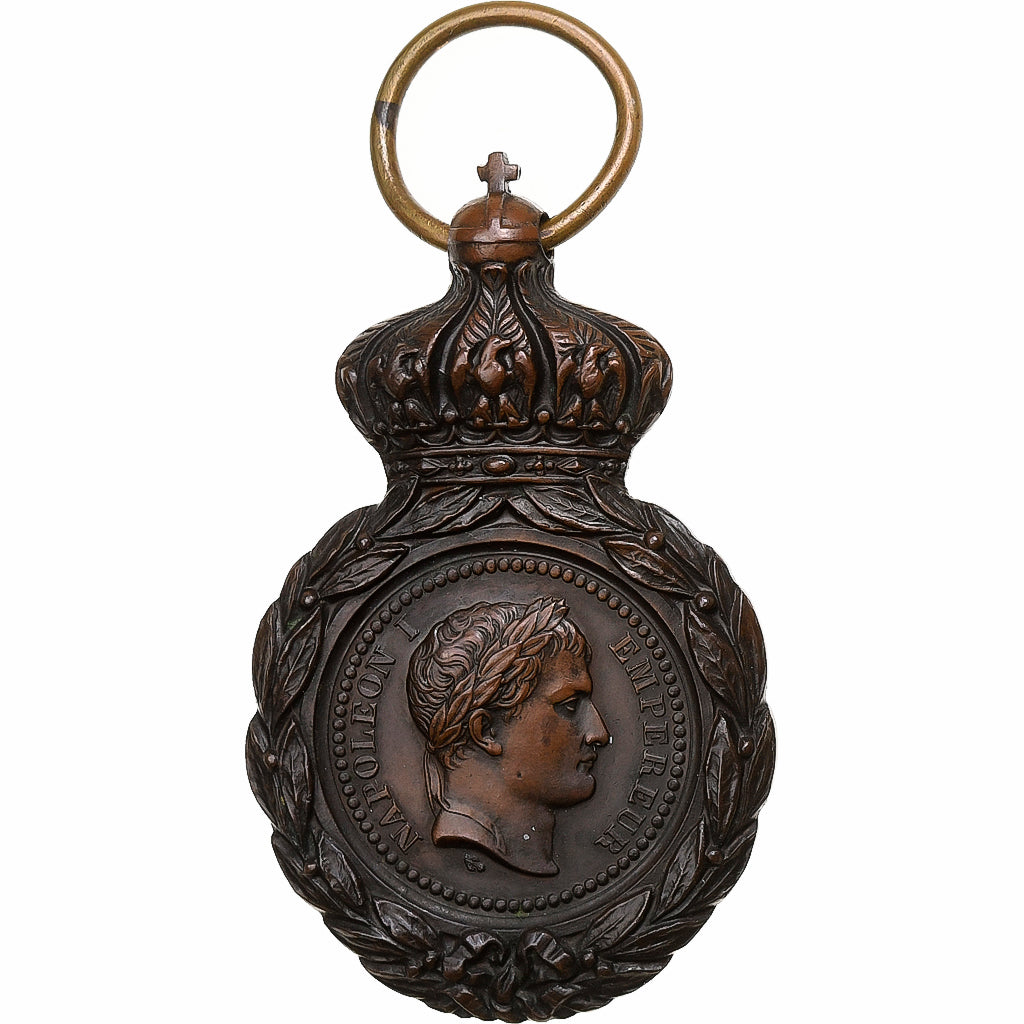 Francia, Médaille de Sainte-Hélène, medaglia, 1857, Eccellente qualità