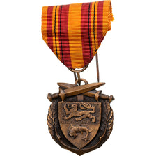 France, Médaille de Dunkerque, WAR, Medal, 1940, Very Good Quality, Bronze, 42