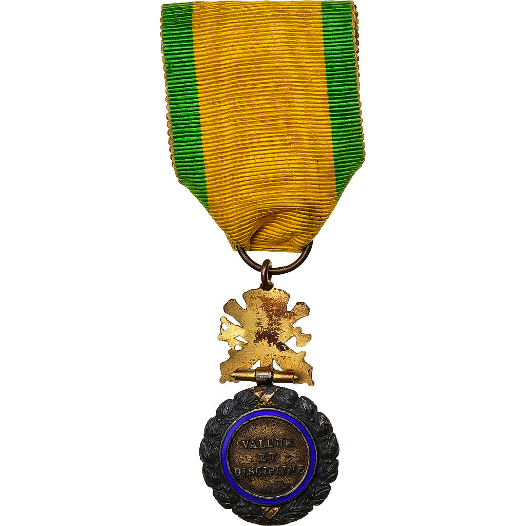 France, Troisième République, Valeur et Discipline, Médaille, 1870, Très bon