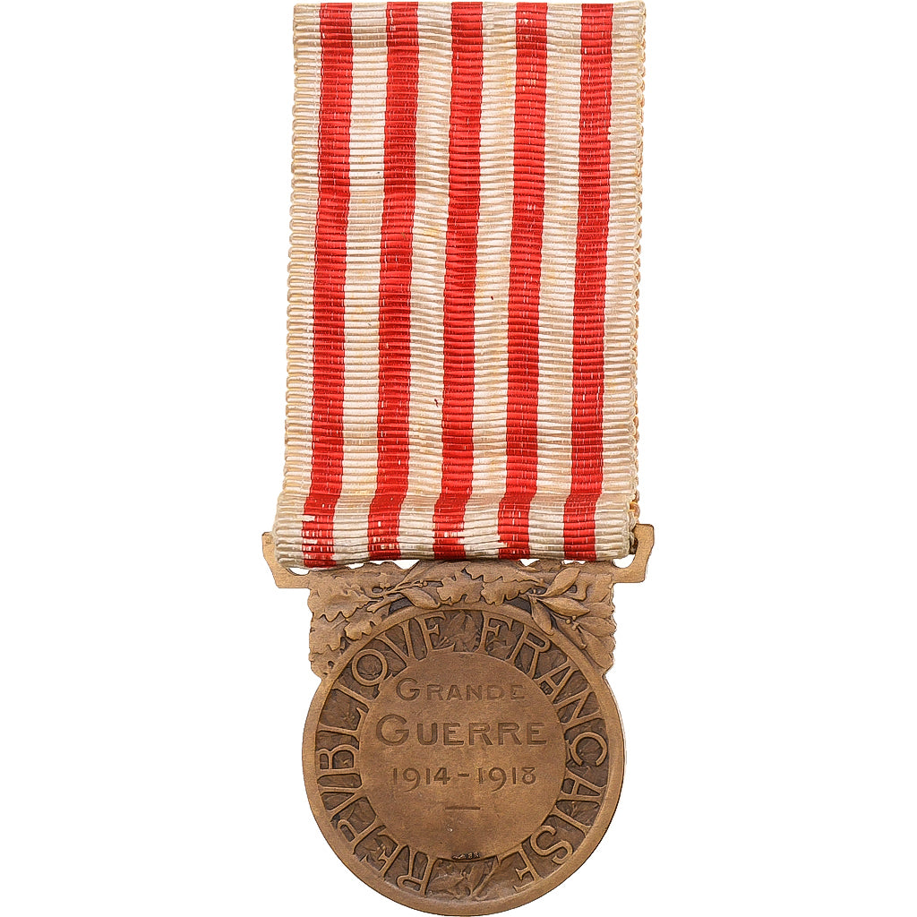 França, Grande Guerre, WAR, medalha, 1914-1918, Qualidade Excelente, Morlon
